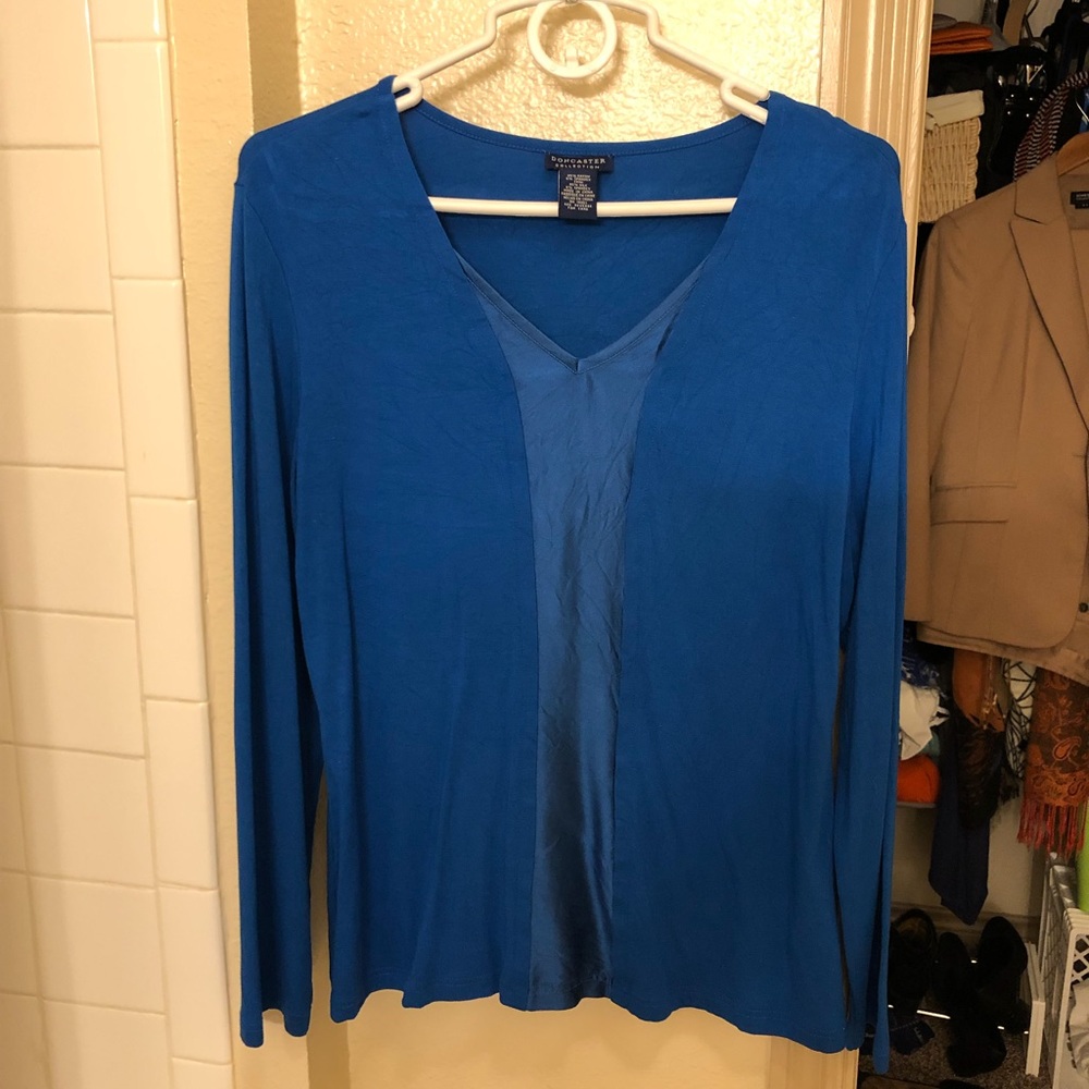 Doncaster blue top